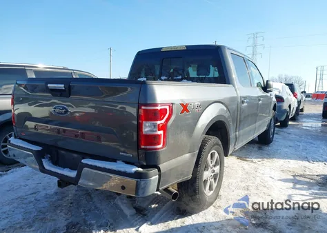 2018 Ford F-150 Xlt from USA, damaged, VIN 1FTEW1EP9JFC90527